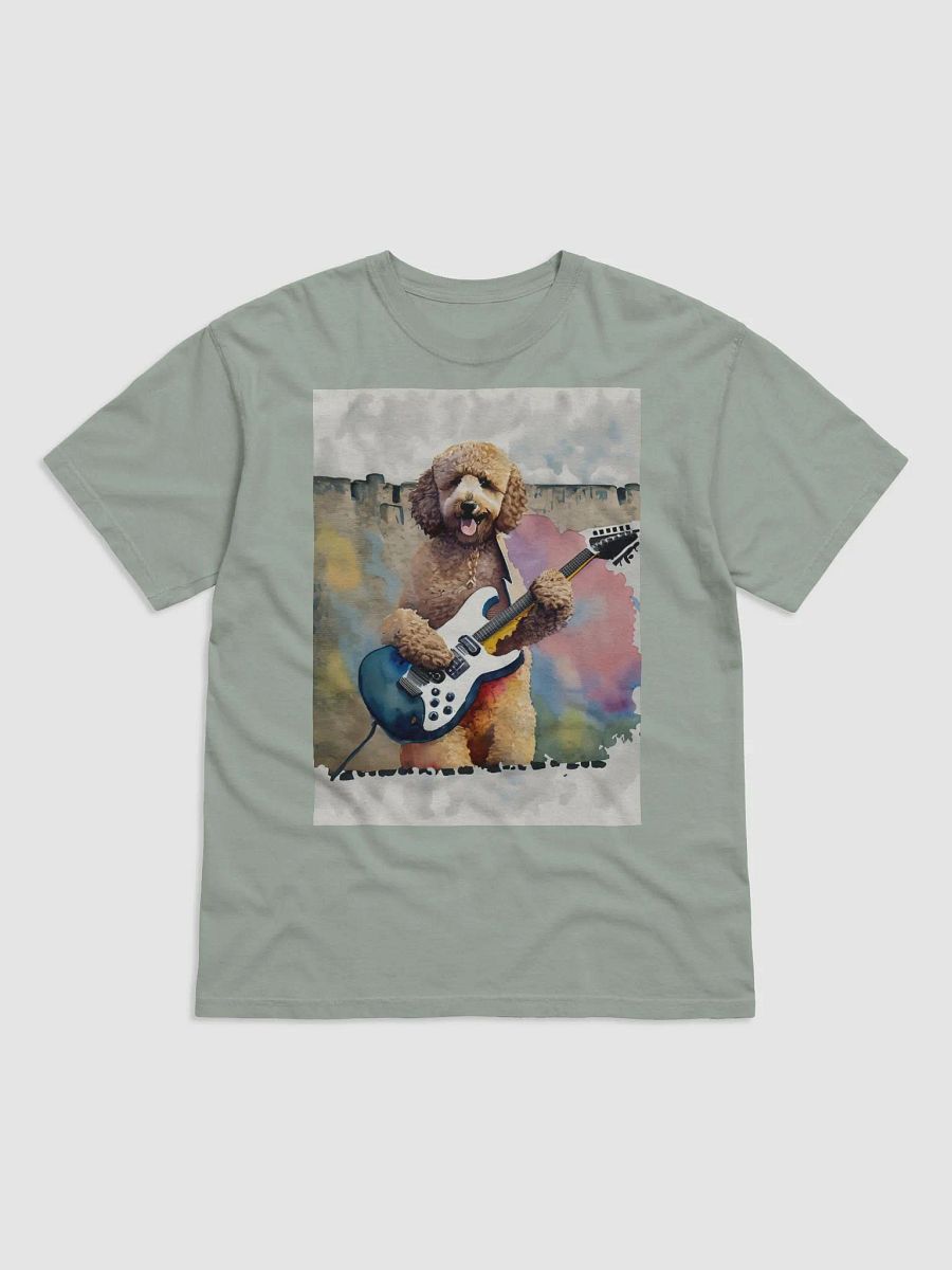 Amp Up Your Style: Labradoodle Electric Guitar Tee product image (7)
