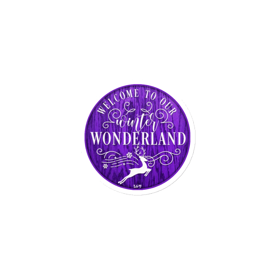 WELCOME TO OUR WINTER WONDERLAND product image (1)