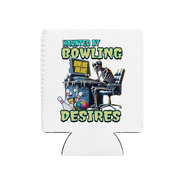 Haunted By Bowling Desires Can Cooler product image (1)