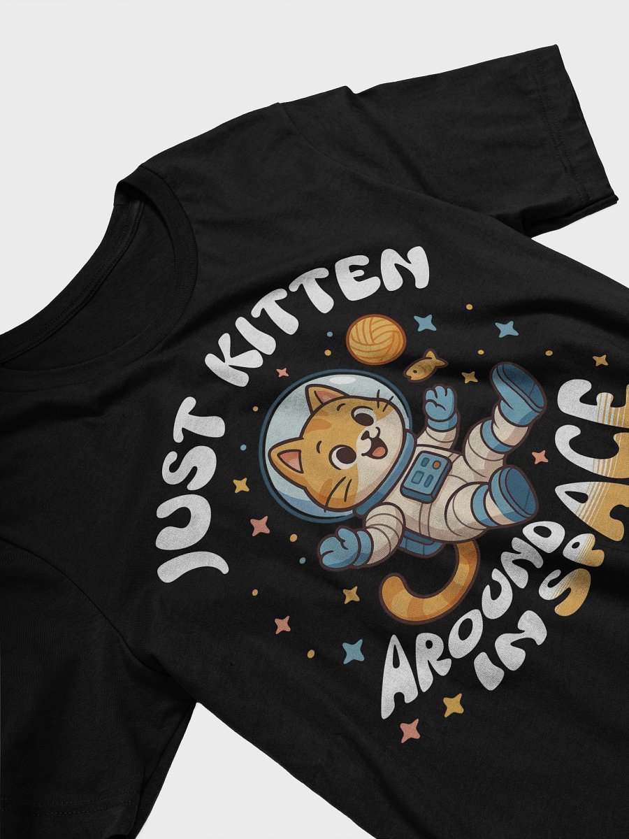 Kawaii Cat in Space T-Shirt product image (22)