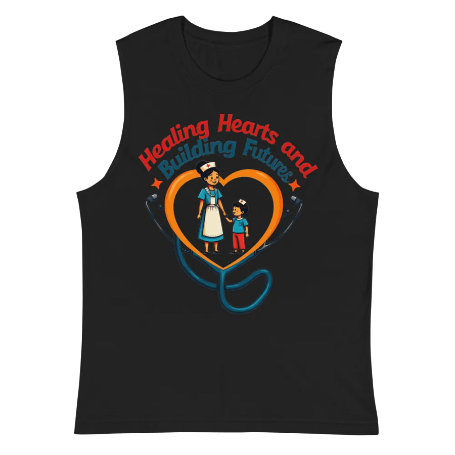 family oriented, Healing Hearts and building future Muscle Tank product image (3)