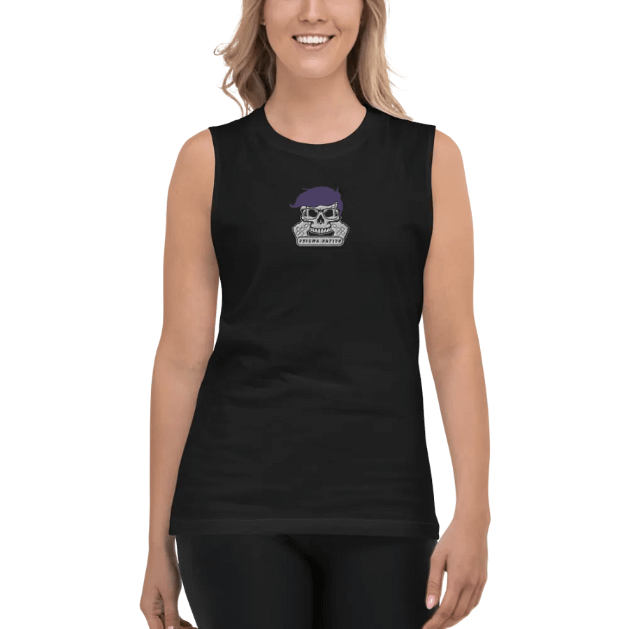 Enigma Nation Bella+Canvas Muscle Tank (EMBRODERED) product image (8)