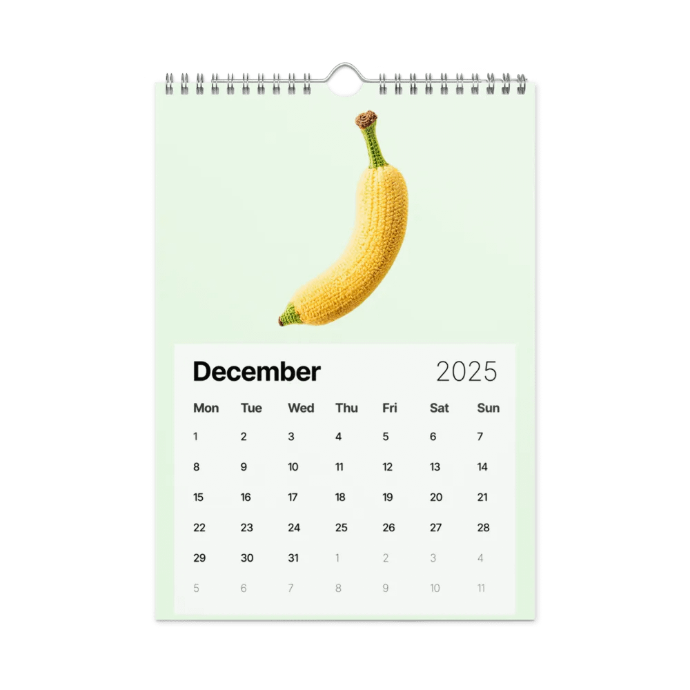 CozyAvocado's Healthy 2025 Calendar Fruity Edition product image (12)