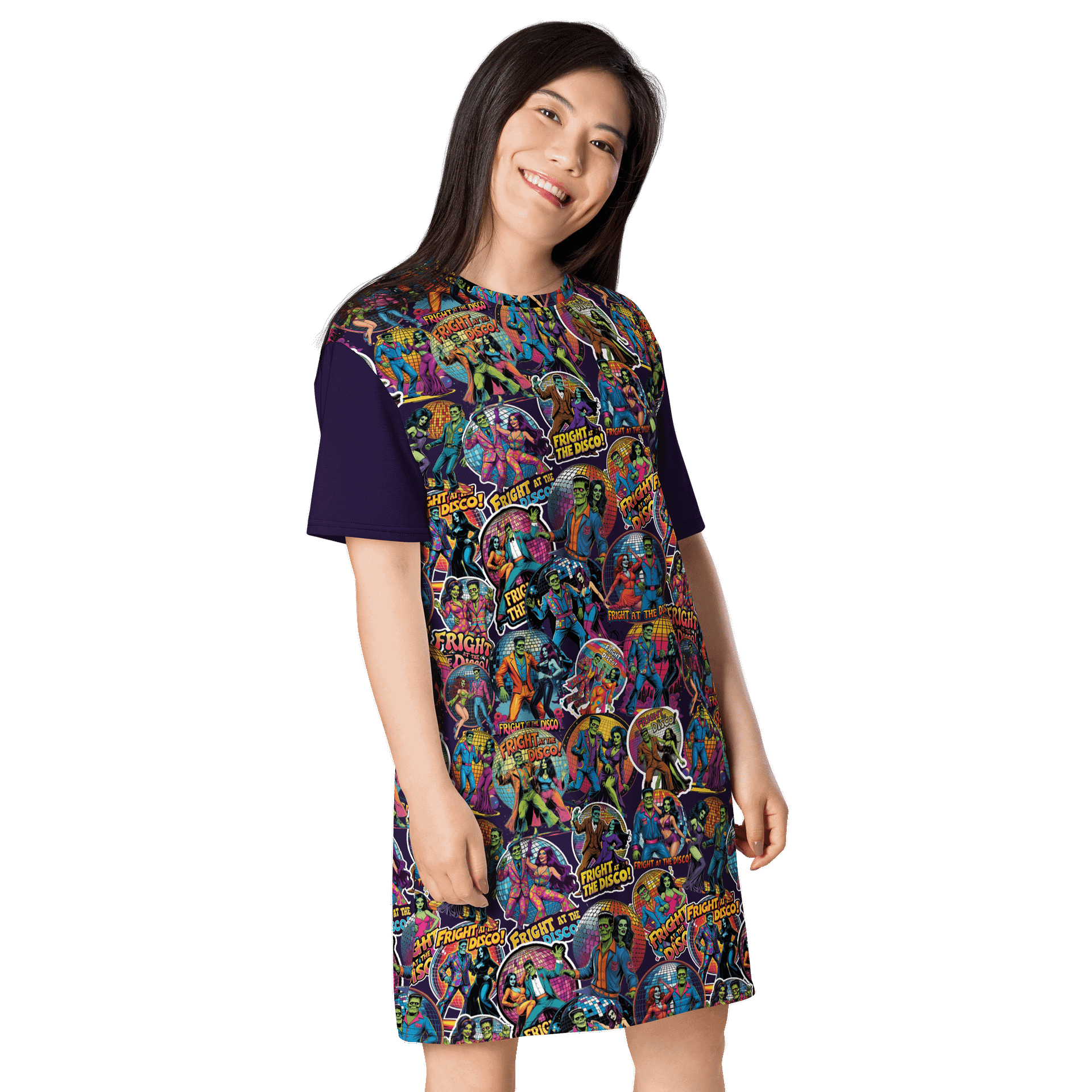 Fright at the Disco All-Over Dress product image (4)