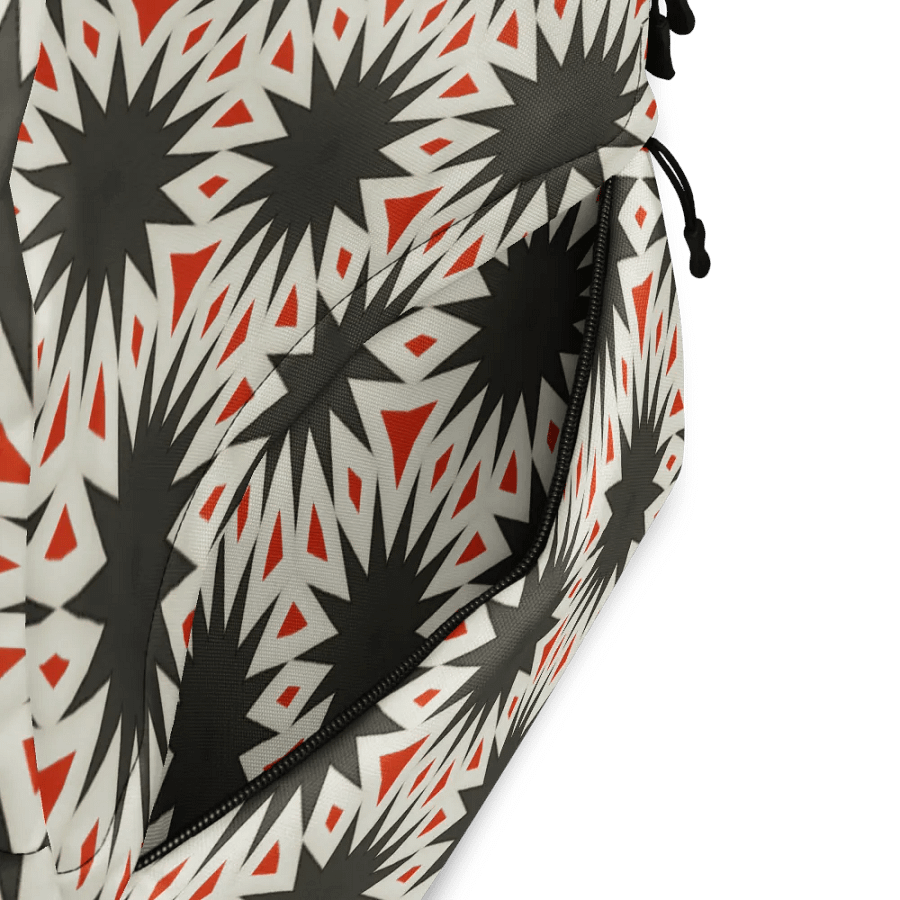 Star Pattern Orange White product image (11)