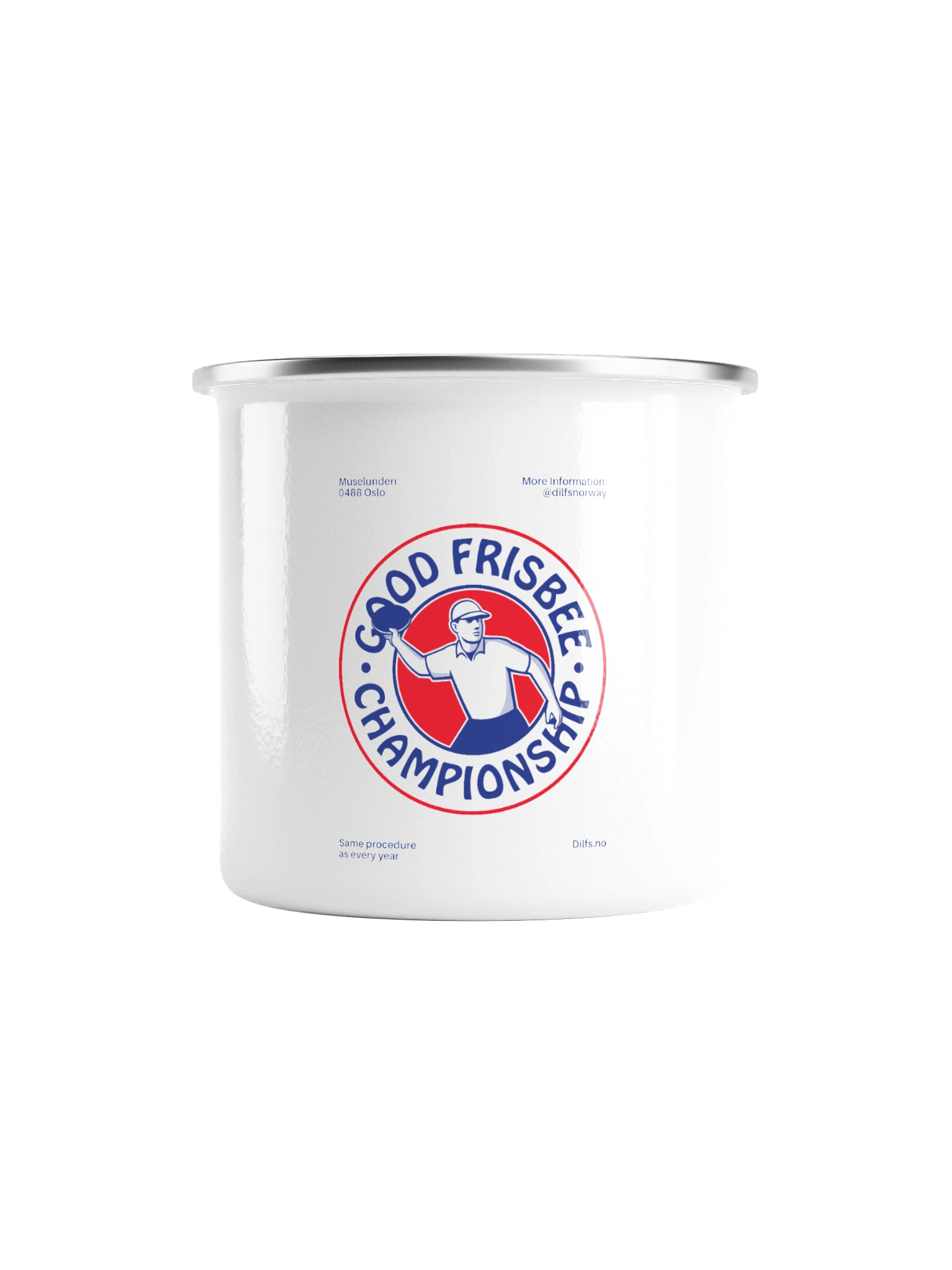 Champion's Adventure Enamel Mug product image (1)