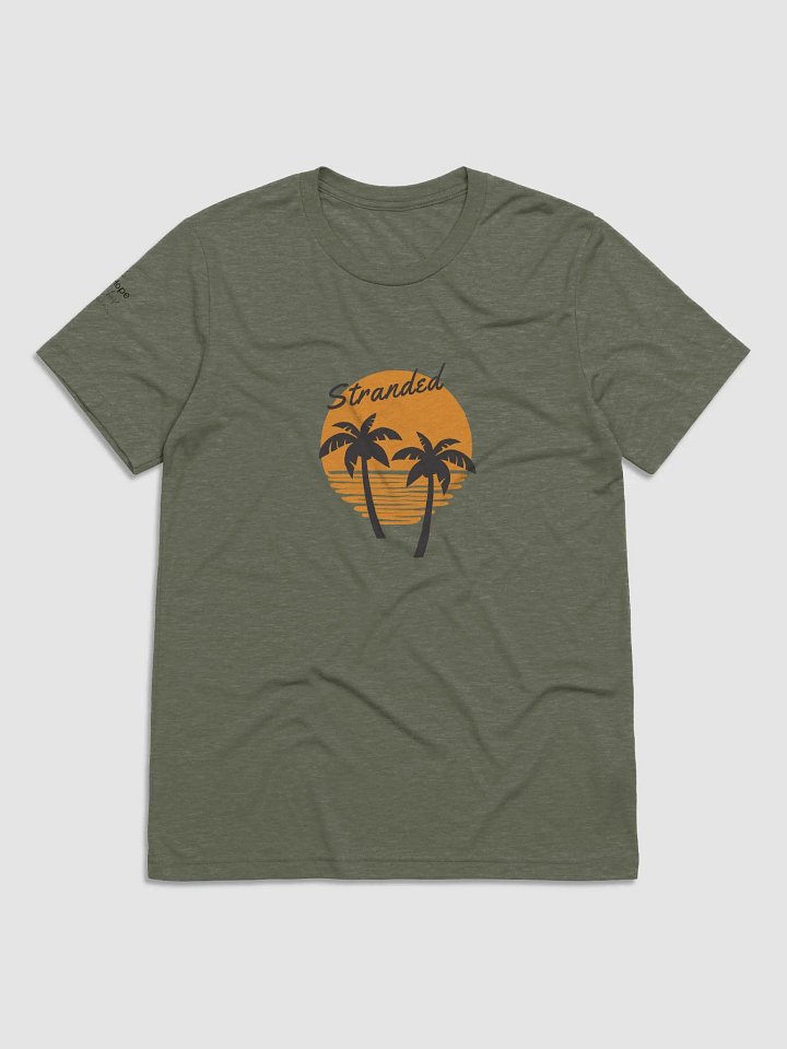 "Stranded" Triblend Sunset Tee, Unisex product image (1)