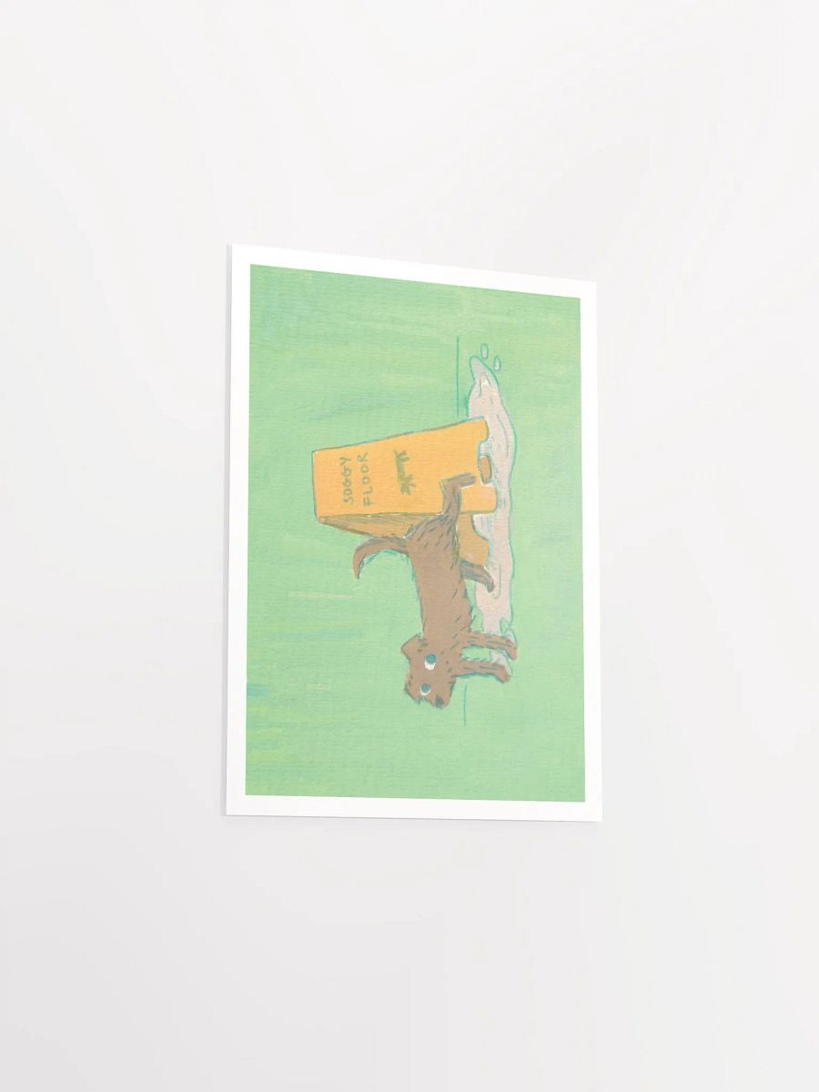 Soggy Dog Art Print product image (4)