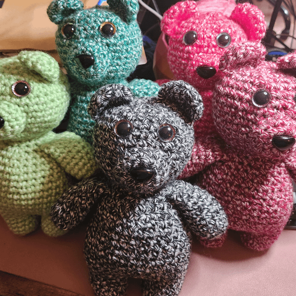 Speckled Bear Amigurumi