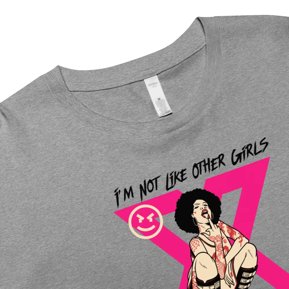 Not Like Other Girls Womans Crop Top-Afro Anne product image (4)