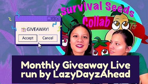 tune in tomorrow at 6:15est for giveaway week!! huge thanks to @lazydayzahead for running the giveaway!
#gardening #gardening...