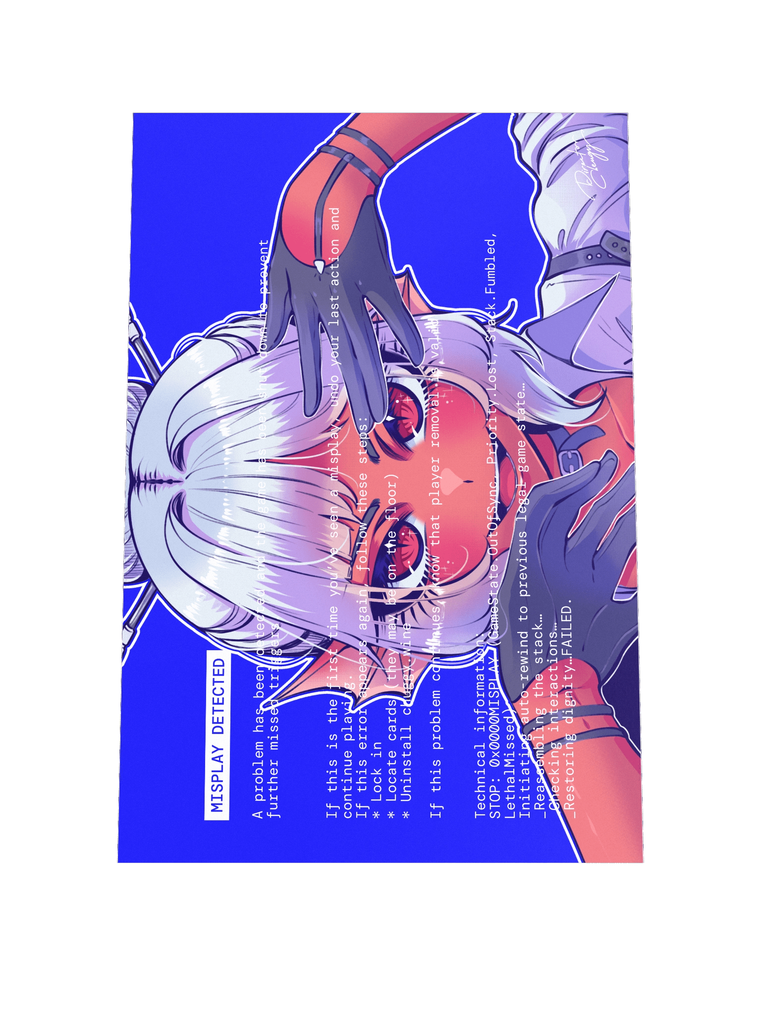 Misplay Detected Print product image (1)