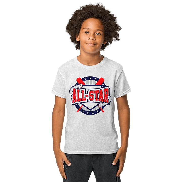 Kids T-Shirt Baseball Star product image (1)