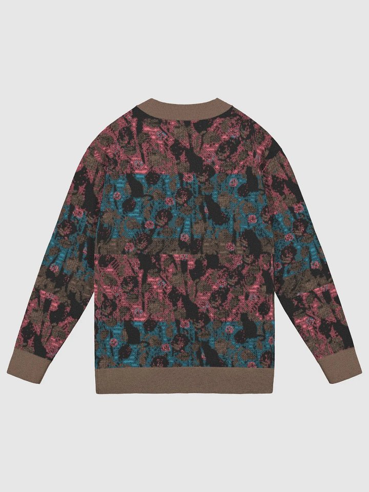 Kutzka Print Jacquard Knit Unisex Cardigan product image (8)