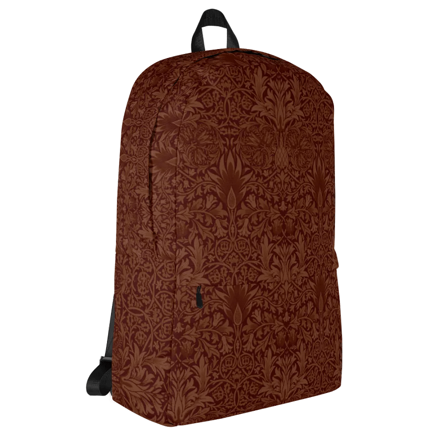 Burnt Orange Floral Design Back Pack product image (6)