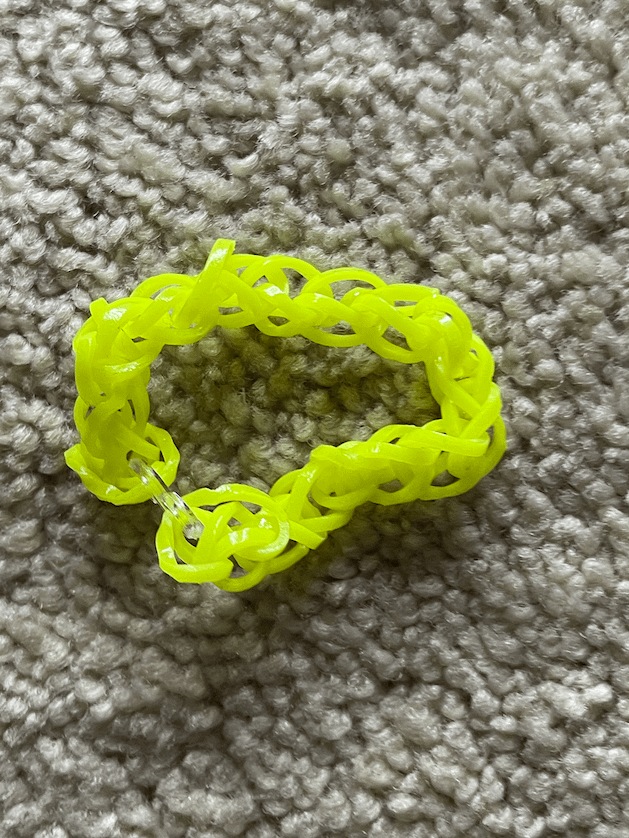 Yellow Loom Bracelet product image (1)