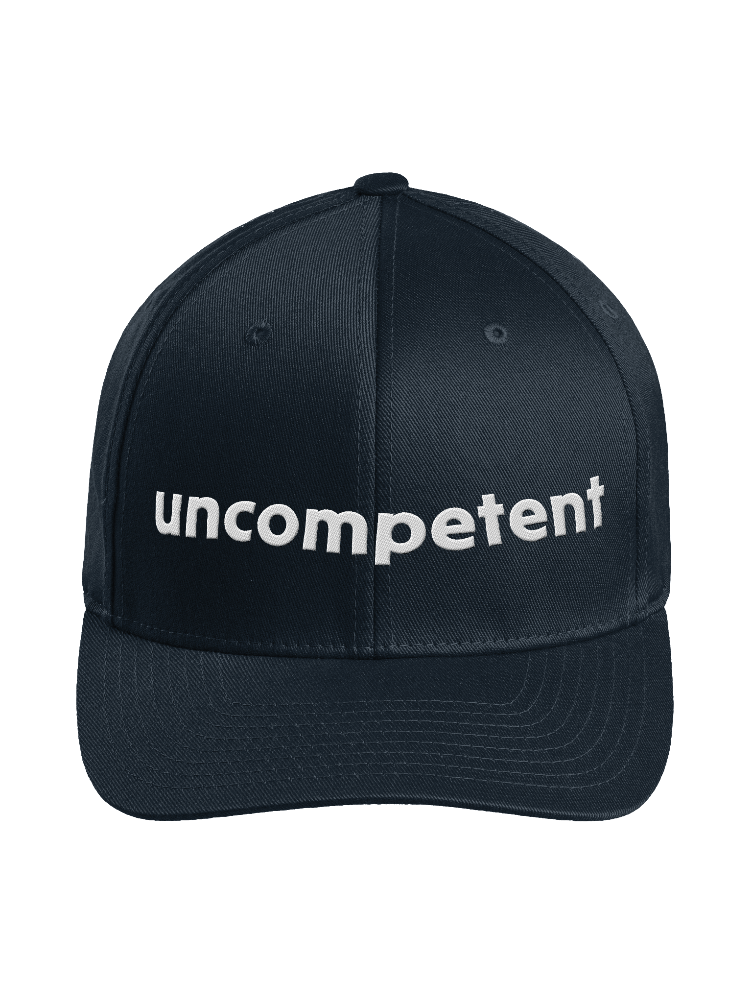 Uncompetent Fitted Cap product image (1)