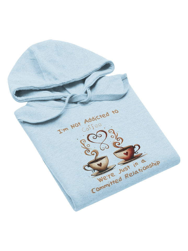 Coffee Committed Relationship Cotton Heritage Unisex Premium Hoodie product image (2)