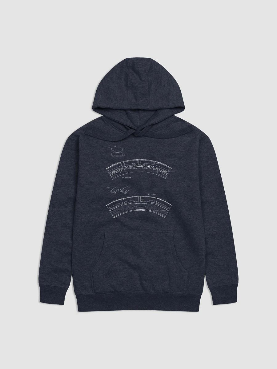 Spin Rhythm XD Wheel Blueprint Premium Hoodie product image (1)