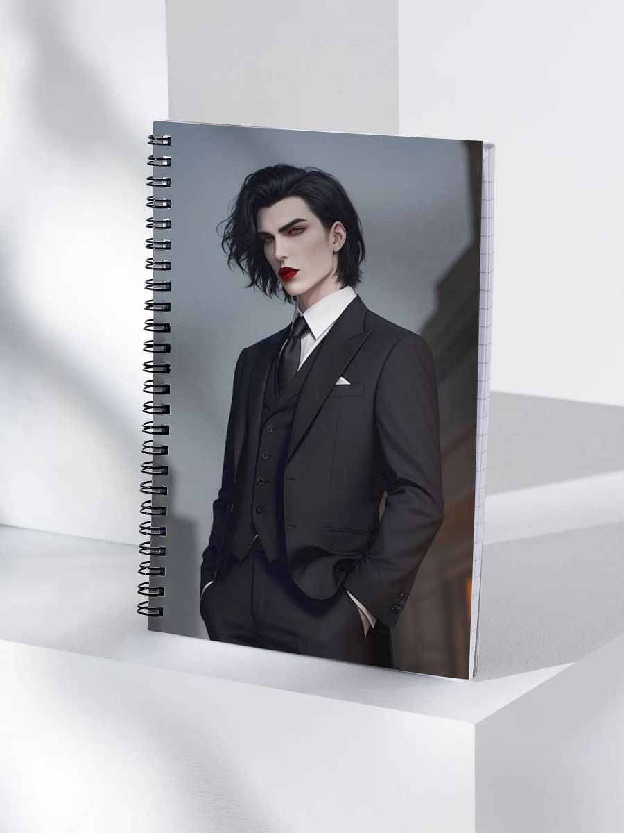 Male Vampire V.3 Spiral Notebook product image (4)