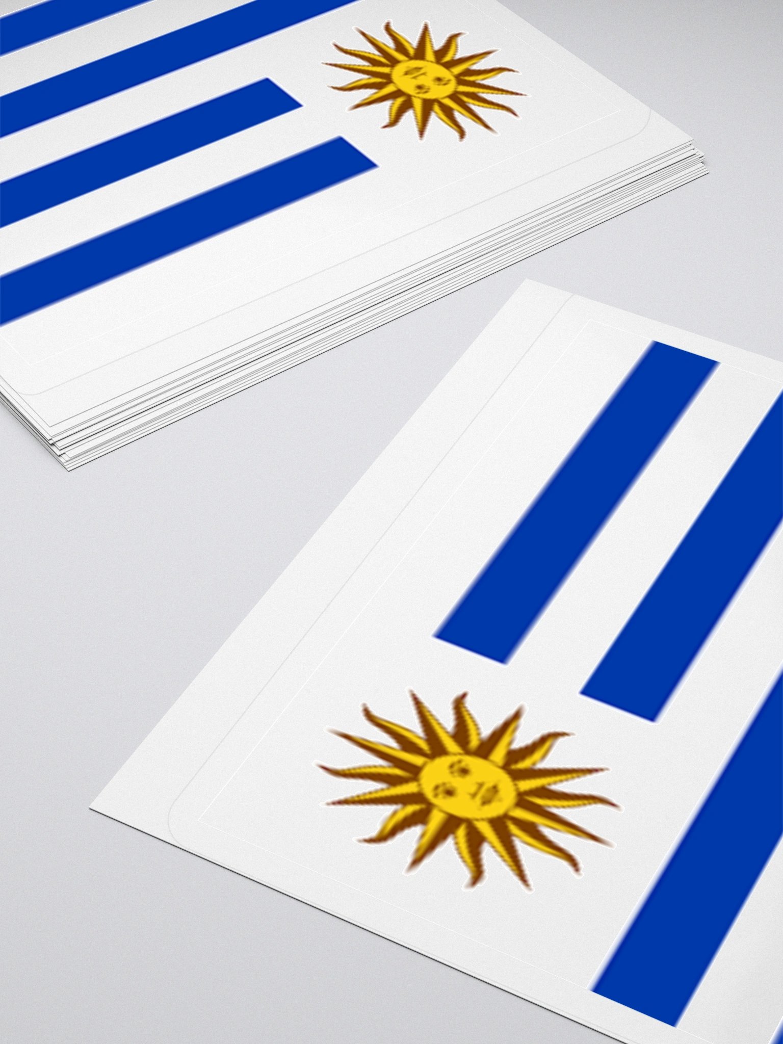 Uruguay Flag Sticker | Sun of May Design | Durable Vinyl | 3 Sizes product image (12)