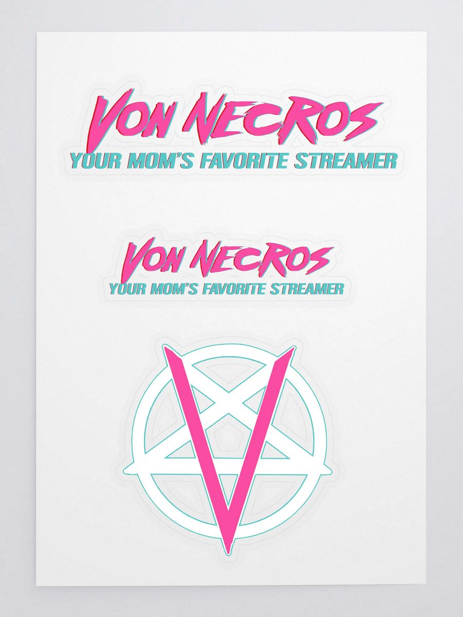 "Your Mom's Favorite" Sticker Sheet product image (3)