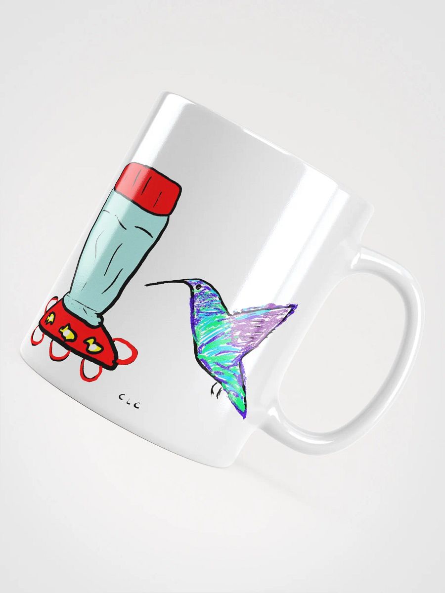 Hummingbird mug - White product image (4)