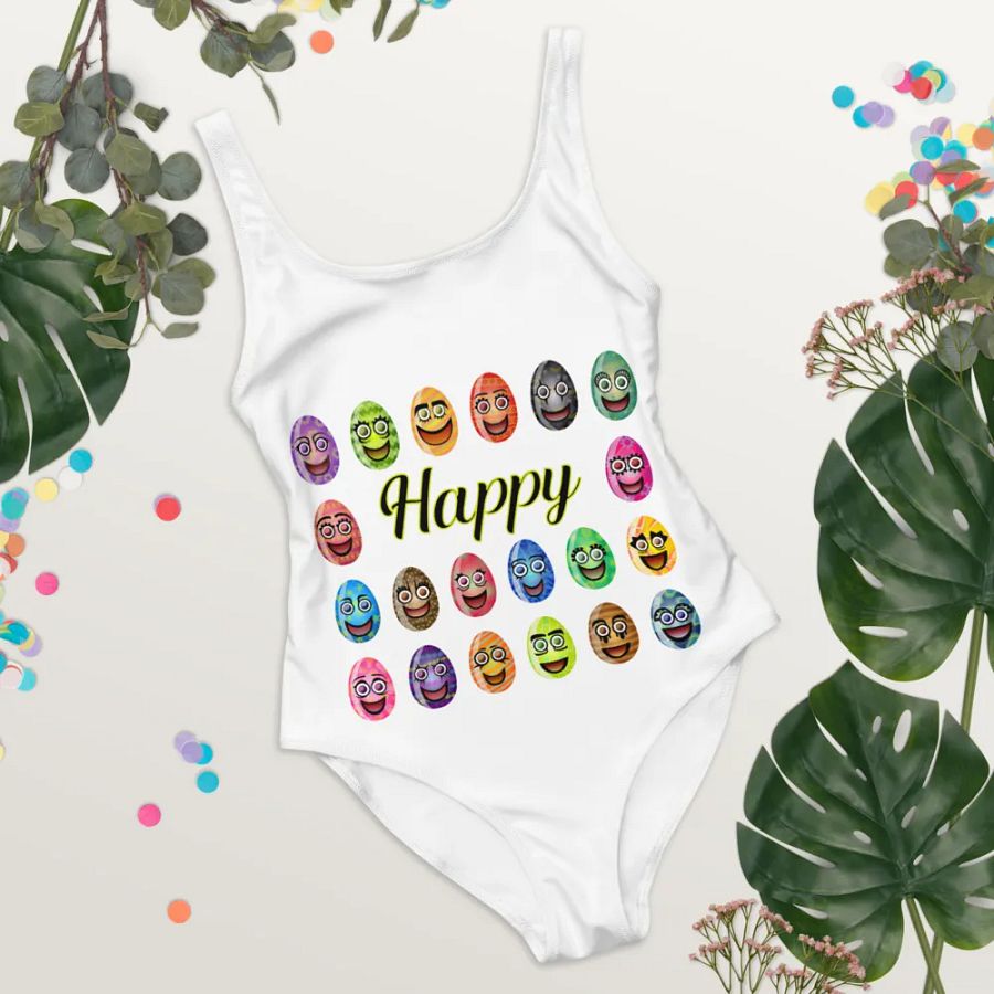 Happy Smiley All-Over Swimsuit product image (4)