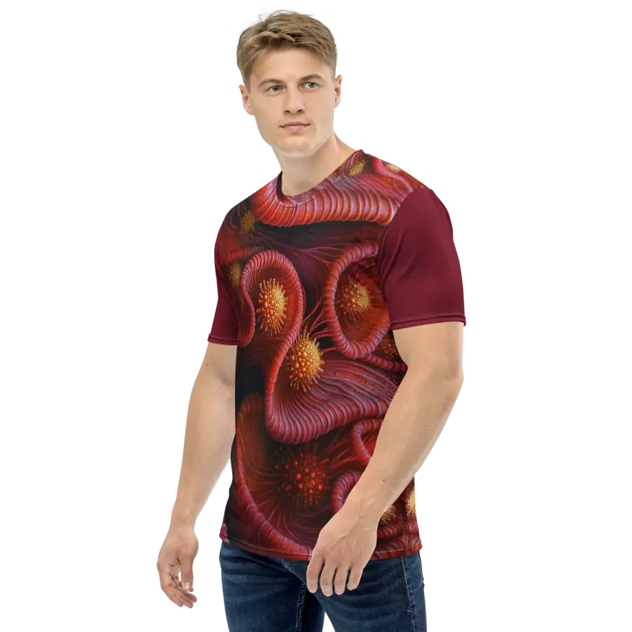 Neural Bloom All-Over Print Tee product image (4)