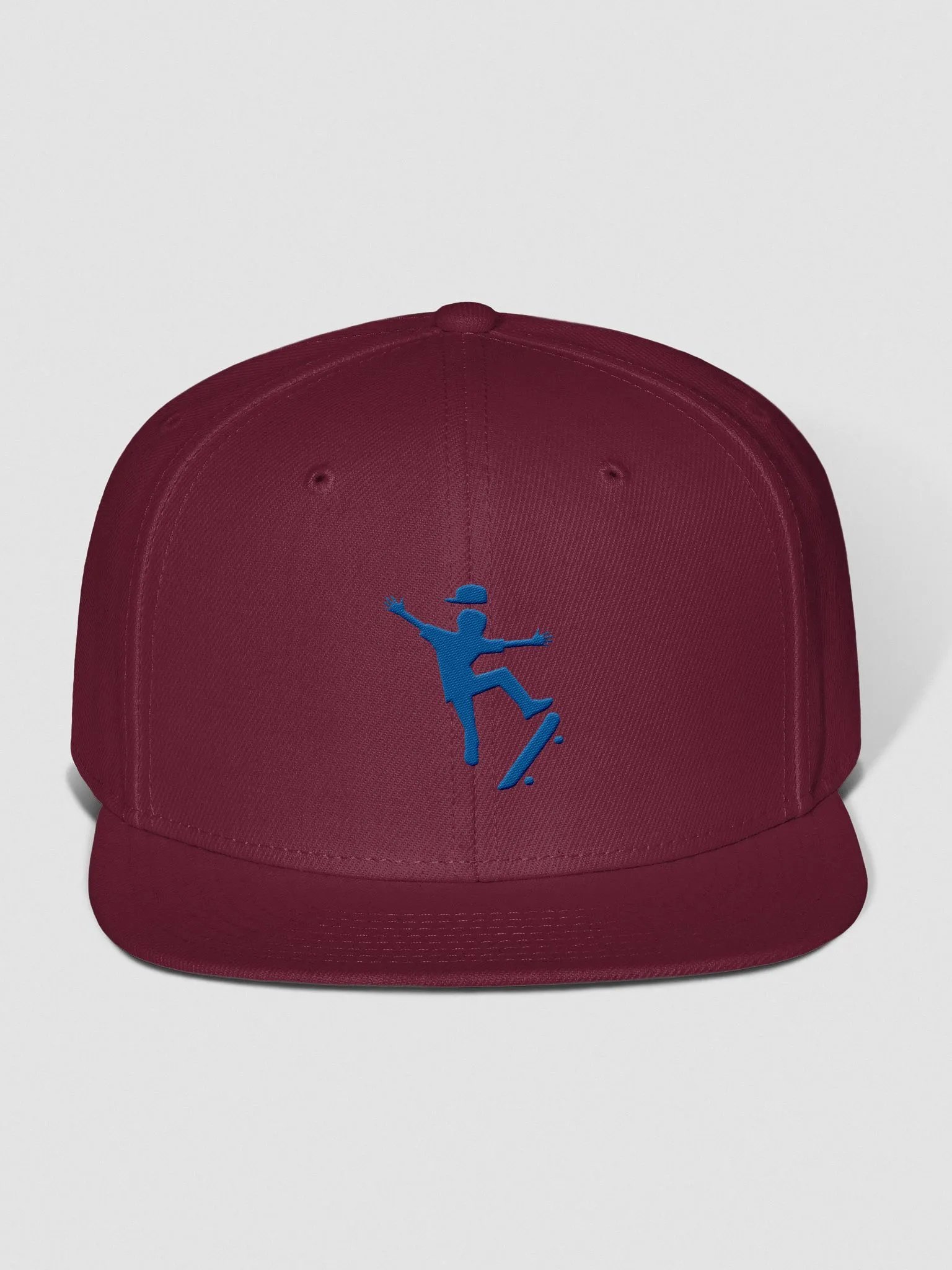 Dazzle Deck Burgundy Maroon Baseball Cap product image (1)