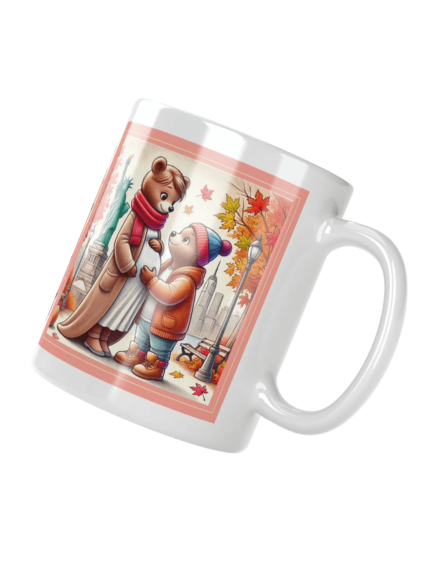 Honeymoon to Familymoon Brown Bear Mug product image (4)