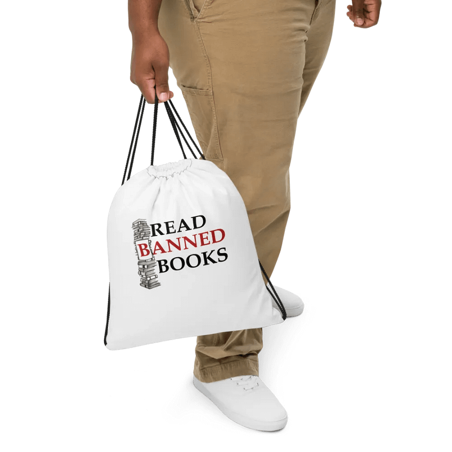 Read Banned Books Drawstring Bag product image (5)