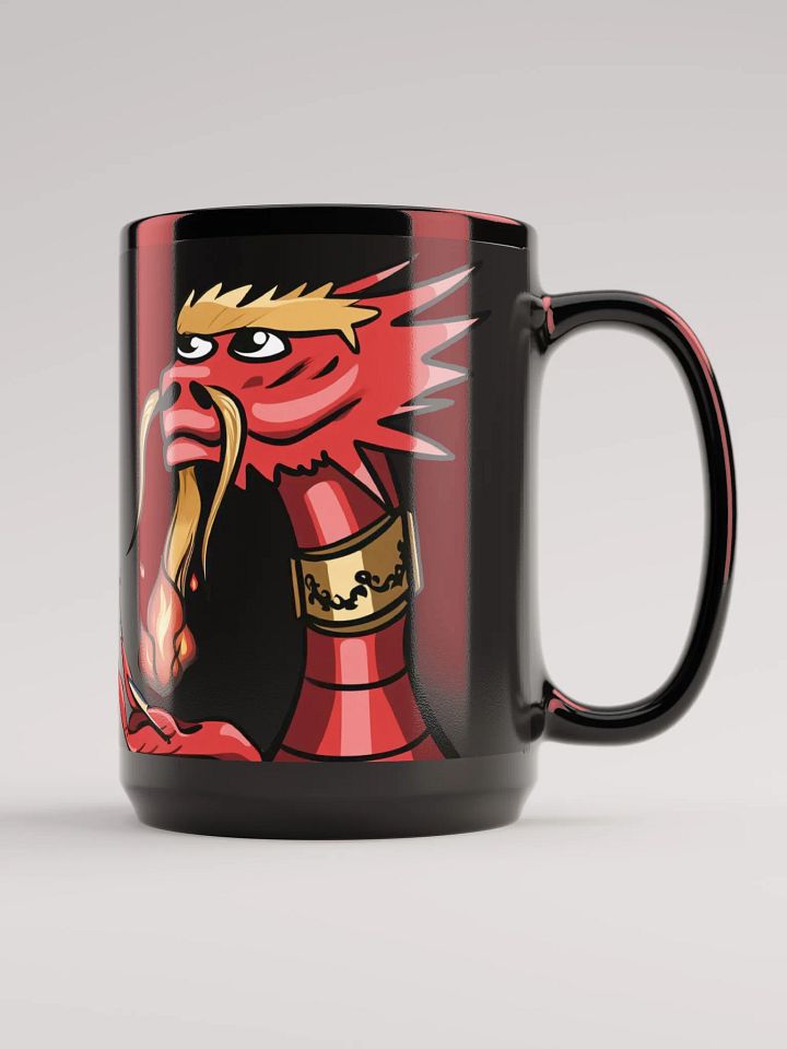 Regal Fire Dragon Black Mug product image (1)