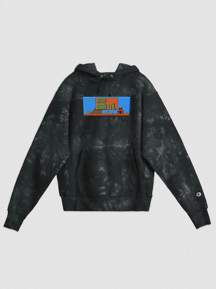 Retro Gamer's Paradise Tie-Dye Hoodie product image (1)