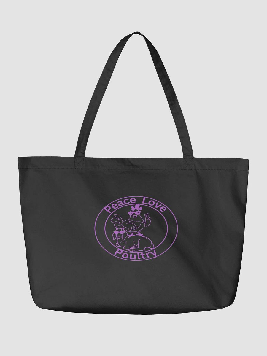Peace Love Poultry Organic Tote product image (2)