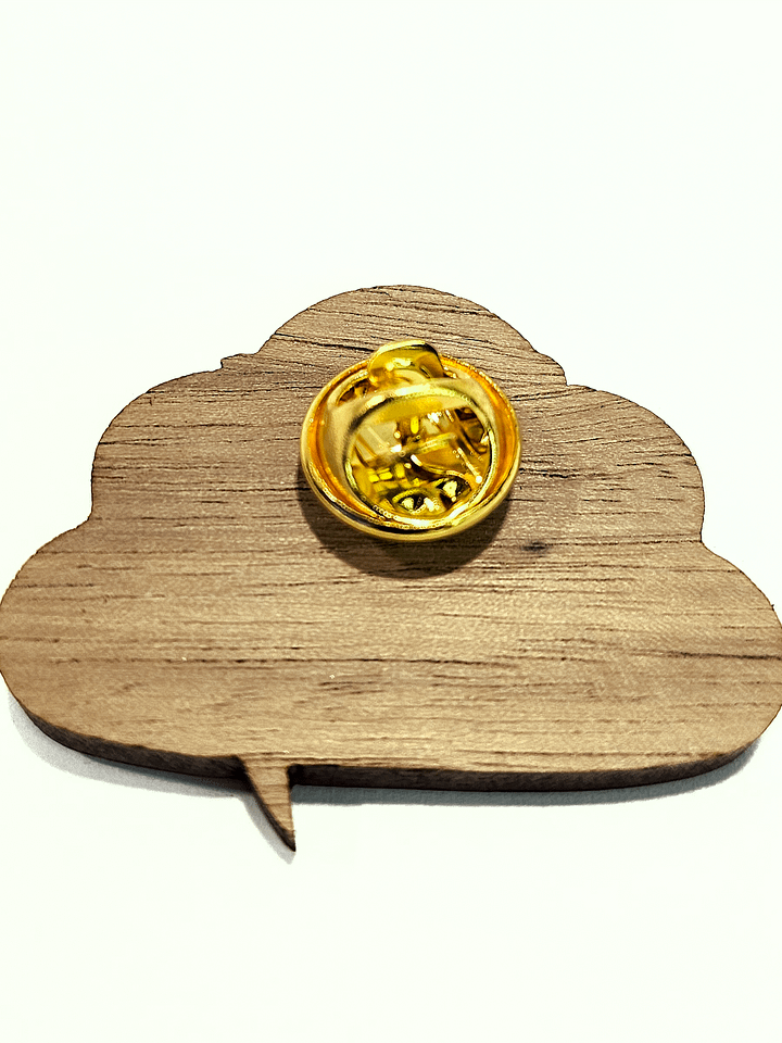 WOODEN PIN - ANNIVERSARY product image (2)