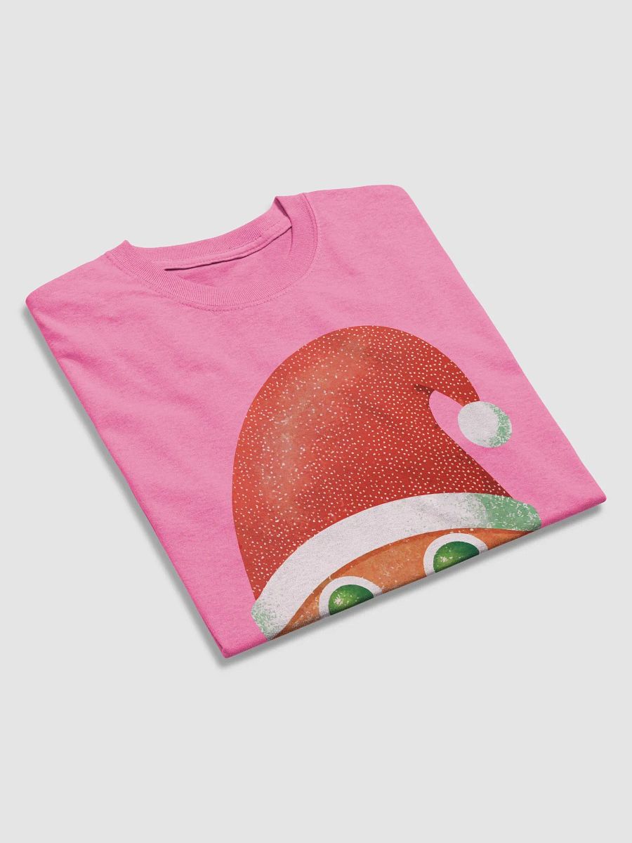 Santa Hat Orange Cartoon T-Shirt product image (3)