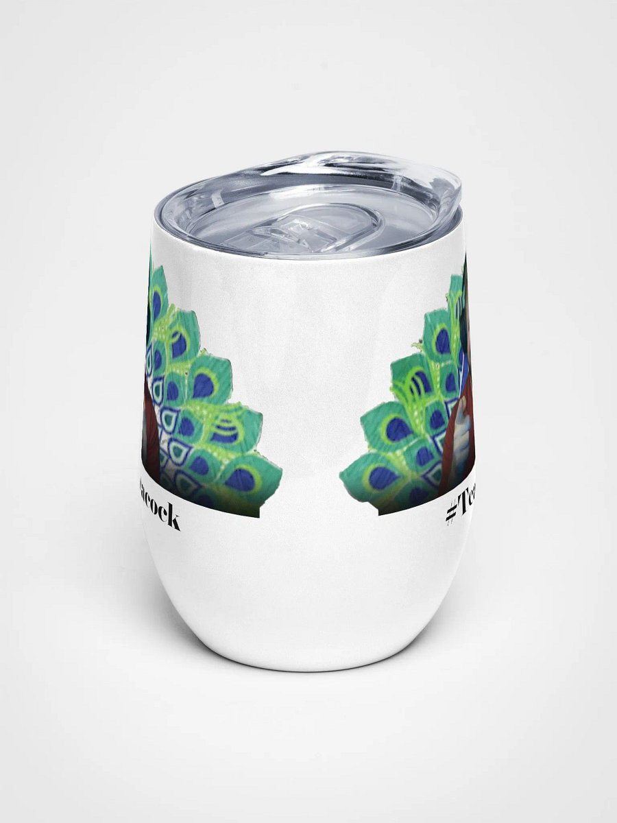 #TeamPeacock Wine Timbler product image (2)