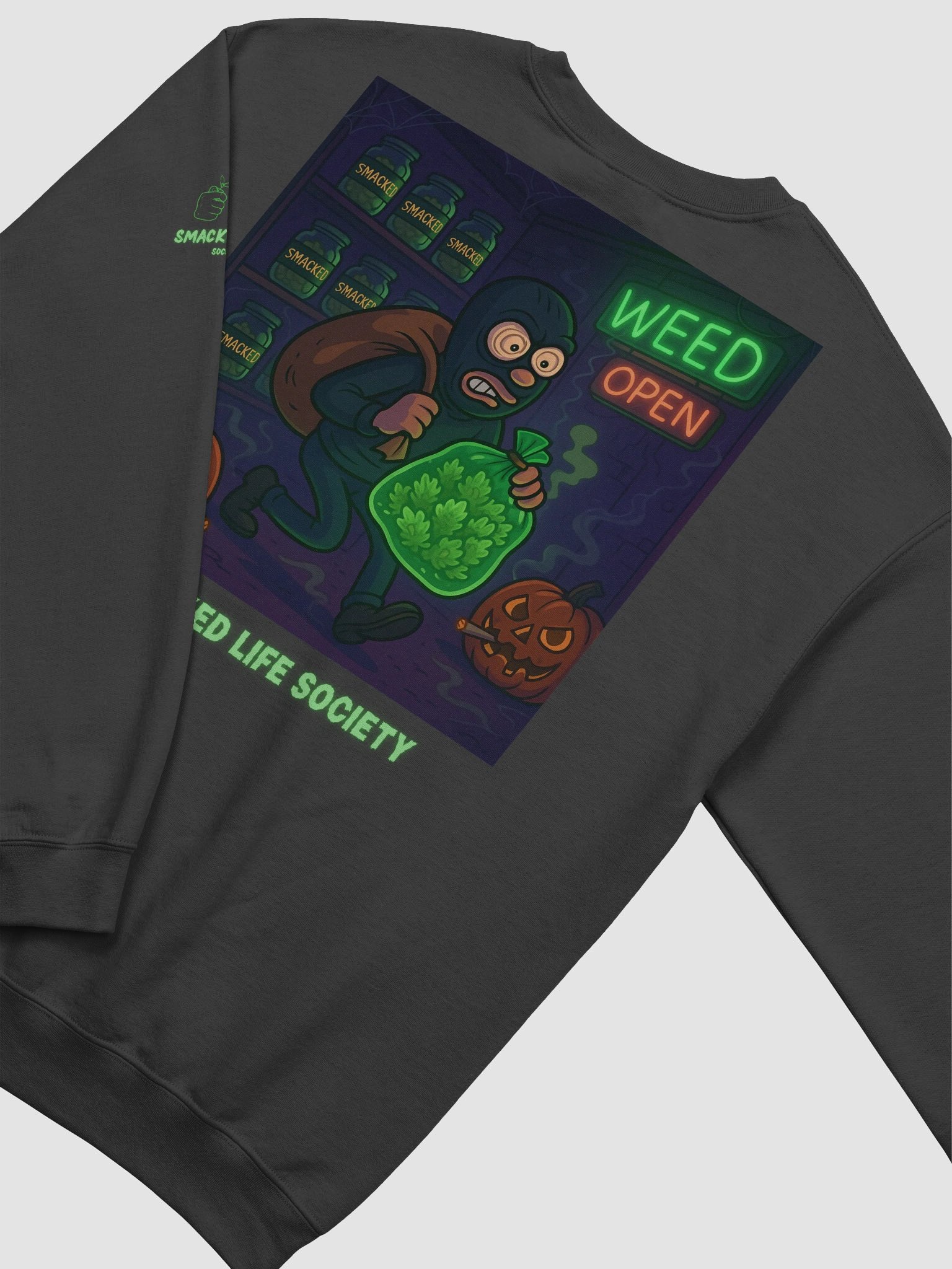 Don’t Get Caught Smacked – Fall Stoner Sweatshirt product image (14)