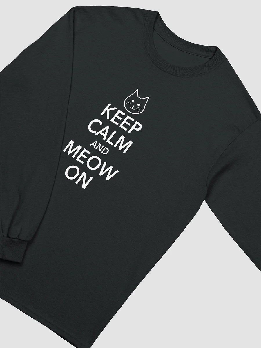 Keep Calm and Meow On Long Sleeve product image (17)