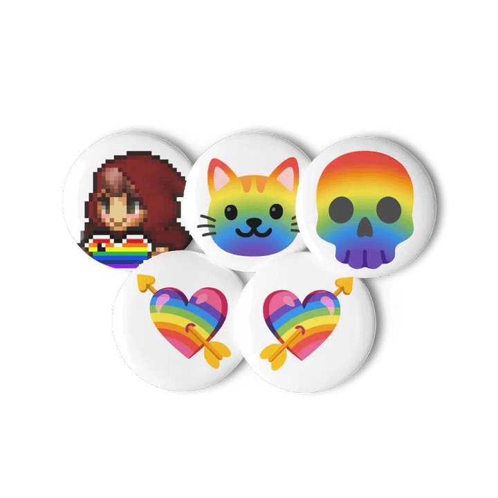Twitch Pride Pin Set product image (2)