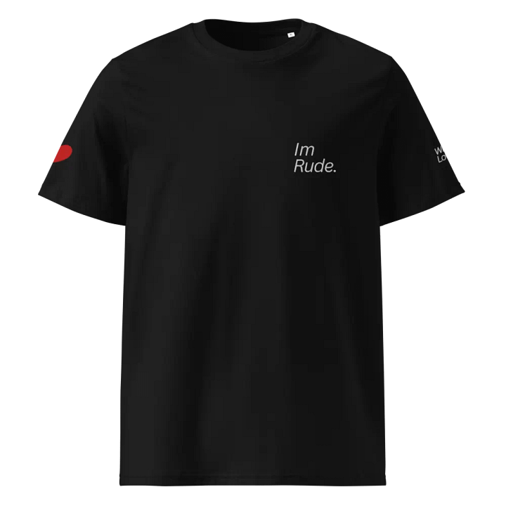 Im Rude Classic Pixelated Attitude Organic Tee product image (1)