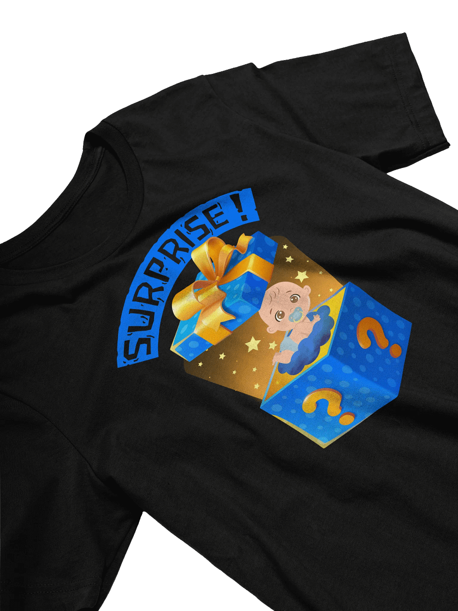 Surprise Baby Announcement T-Shirt | Baby Coming Soon Reveal Gift | Fun Expecting Parents Tee product image (2)