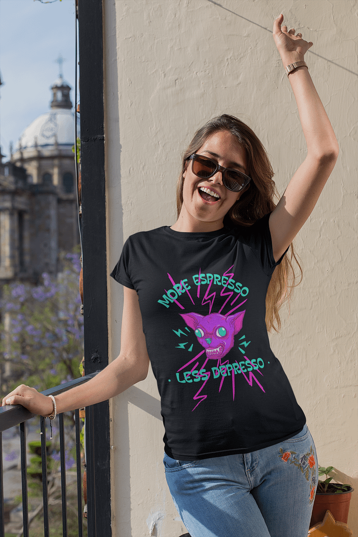 Espresso Dog Vibes T-Shirt product image (1)