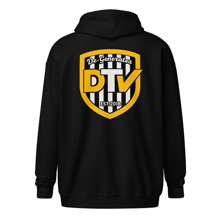 DTV...TV Logo & De-Gen Logo - Zip Hoodie product image (2)
