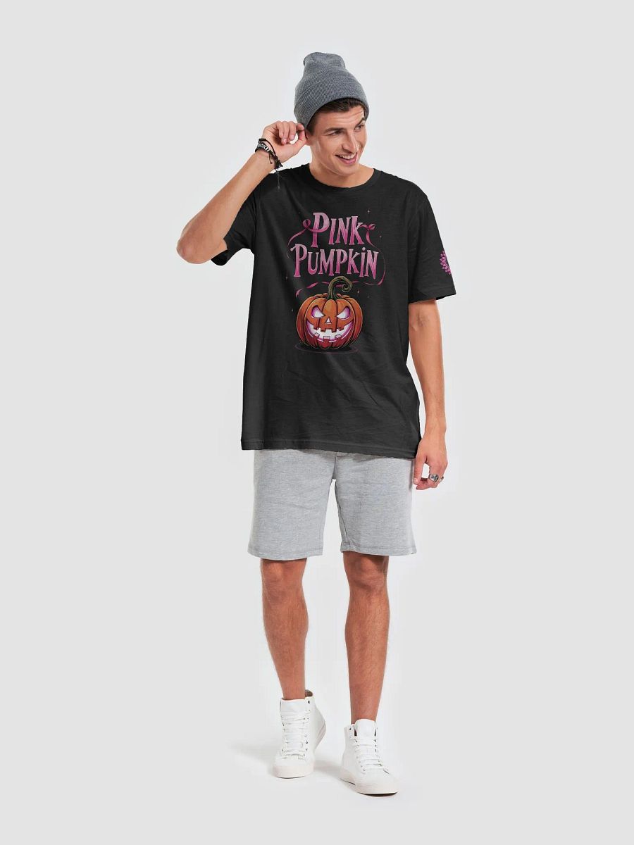 Pink Pumpkin Halloween Bella+Canvas Tee product image (6)