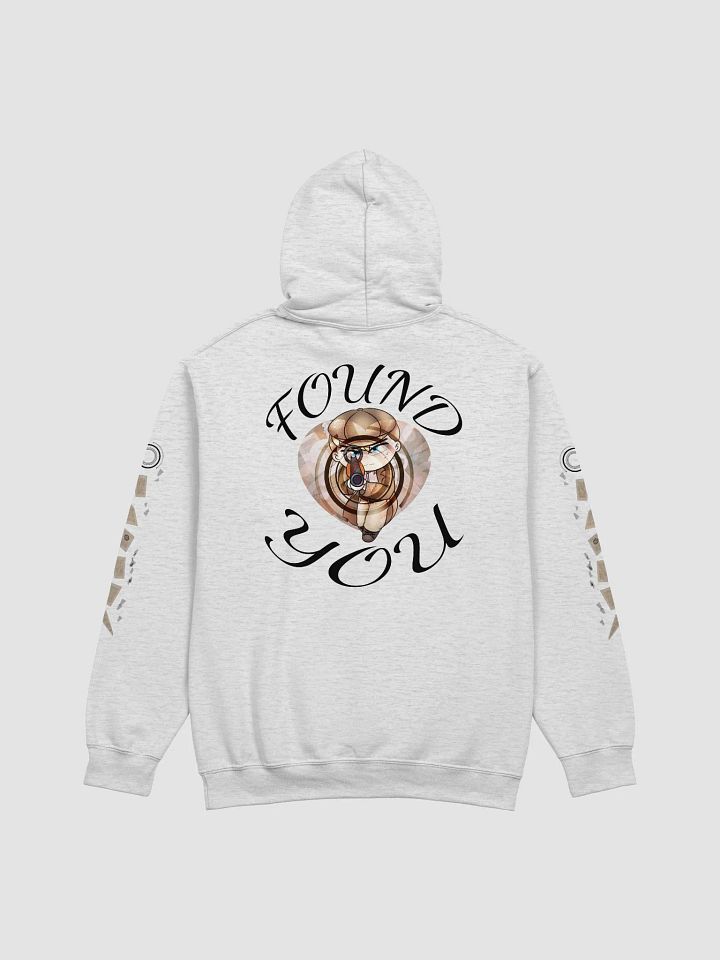 "FOUND YOU" Chibi Ropo Hoodie (with black text) product image (1)