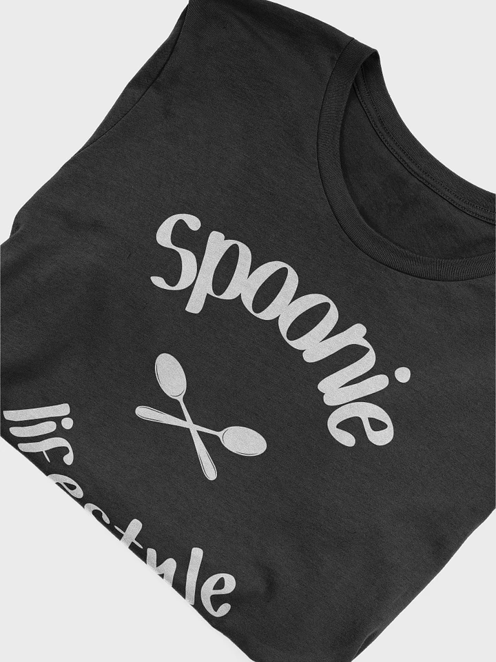 Spoonie Lifestyle- Rest, Recharge, Repeat T-Shirt -White Print (Unisex) product image (1)