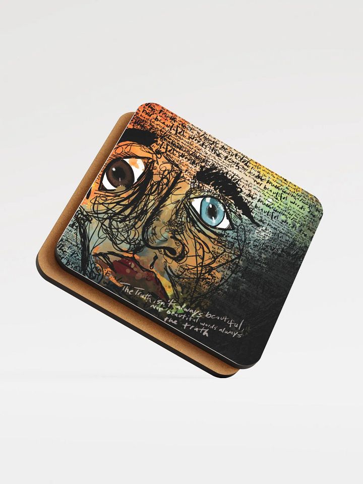 Truth Isnt Always Beautiful Coasters product image (1)