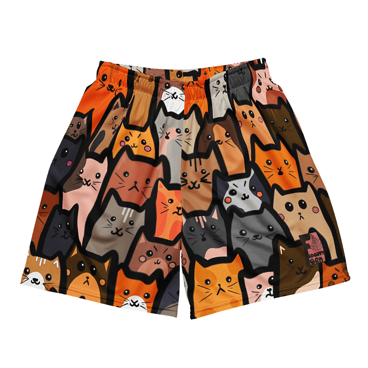 "Cats" Unisex Mesh Shorts product image (2)